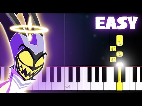 Hell is Forever (Hazbin Hotel) - EASY Piano Tutorial