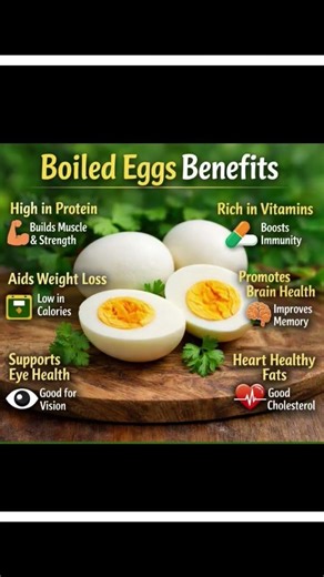 Simple, powerful, and packed with protein 💪🥚 — Boiled eggs are your daily dose of strength