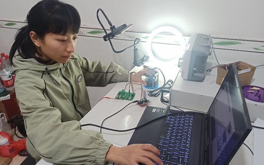 Arduino nano+FOC驱动板(在线电流监测)调用simple FOC库实现闭环力矩模式。后期会上传例程哦。