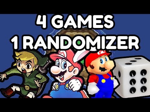 TURNING 4 GAMES INTO 1 RANDOMIZER with @TAGM and PikminPlayer