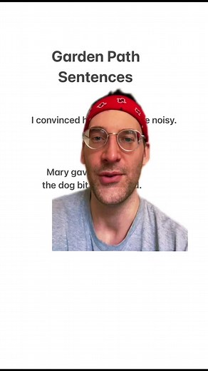 #gardenpath #sentence #sentences #grammar #englishtok #glitch #syntax #madlib #puzzle #wordpuzzle #english #language #linguistics