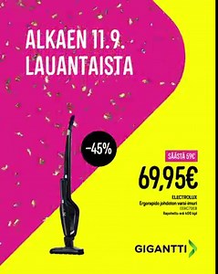 2.5K views · 3 comments | Tämä tarjous alkaen lauantaina 11.9. | Gigantti | Facebook
