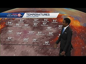 WEATHER UPDATES: Heat index reaches 120 degrees in Lawrence, Kansas