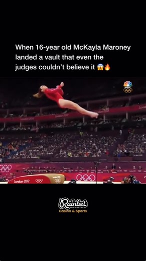 Iconic Sports Moments on Instagram: "At the 2012 London Olympics, McKayla Maroney delivered one of the most powerful vault performances ever seen on the Olympic stage. Known for her explosive speed and flawless technique, she competed the Amanar vault — one of the most difficult vaults in women’s gymnastics — with remarkable height, distance, and precision. Her first vault was widely praised as near-perfect. However, during her second vault in the final, a small mistake on landing resulted in a 