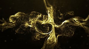 Gold Particle Logo