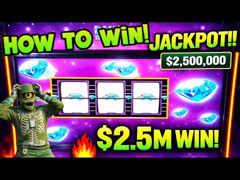 HOW TO WIN THE $2.5M JACKPOT IN GTA ONLINE 🎰💰