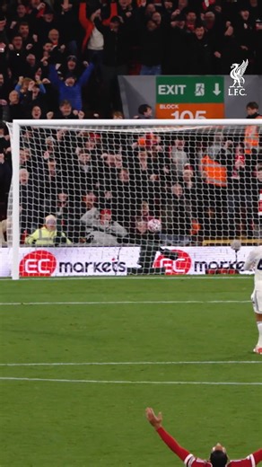 Ryan in front of the Kop ✨ | Liverpool FC