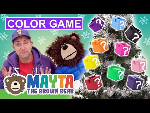 Fun Holiday Color Game with Mayta | Learning Colors for Toddlers