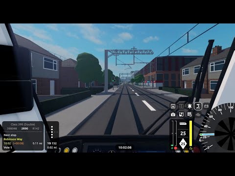 [SCR CAB RIDE] Whitney Green - Stepford Bay en Class 398 (x4)