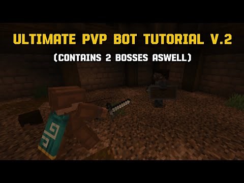 How to make the Ultimate PVP Bot in Minecraft Bedrock with Commands (V.2)