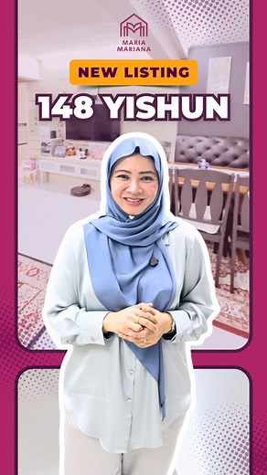 NEW LISTING: Rare Jumbo Unit in Yishun! Blk 148 Yishun Street 11 134sqm | 1442 sqft Mid Floor | Renovated Possible to convert into 5 bedrooms! Why you’ll love it: ✔️ Spacious layout for growing families ✔️ Less than 1km to Yishun MRT ✔️ Walk to Northpoint City & amenities ✔️ Schools & childcare nearby ✔️ Modern aircon & move-in condition Jumbo units like this are hard to come by—don’t miss out! 📞 Call now for an exclusive viewing. #YishunHDB #JumboFlat #HDBForSale #NorthpointCity #YishunLiving 