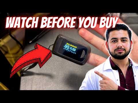 Pulse Oximeter HealthTree Bluetooth Blood Oxygen Saturation Monitor and Pulse Rate Monitor (Review)