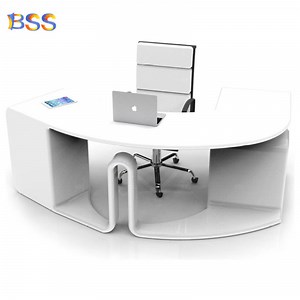 [Hot Item] Contemporary White Office Desk Table Executive Boss Special Modern Office Desk Ideas
