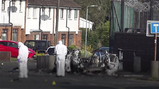 Explosive device in car outside police station 'sent to kill officers'
