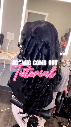 18 reactions | Watching this comb out is super satisfying!!  We’re still celebrating V-Day!  Take up to 50% OFF Everything online. 40” HD Lace Wig (Dyed Jet Black) ✅ Ready to ship/ Wear ✅ 250% Density ✅ Ultra Thin Lace ✅ Natural Hairline ✅ Shop Now, Pay Next Year ✅ Made with 100% Human Hair Need a Wig fast? Shop now and choose Express or Rush Shipping!! | Hair So Fab | Facebook