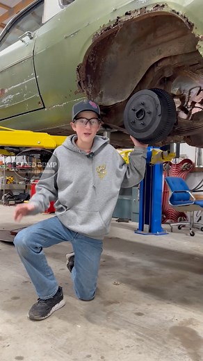 518K views · 10K reactions | Finishing the Junkyard Ranchero Brakes #ad #OReillyPowered #willitrun #ranchero #1970ranchero #junkyard #abandoned #forgotten #junkyardjack #rancherokid #cleftstrong O'Reilly Auto Parts | Speed Bump Garage | Facebook