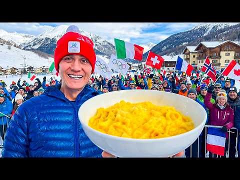 Winter Olympics Food Tour - 24 Hours in Italy!!
