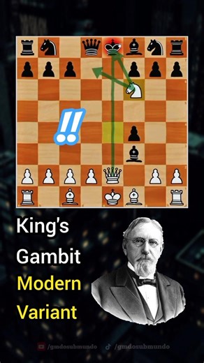 ♟️ HOW TO DESTROY YOUR OPPONENTS WITH THE KING'S GAMBIT! #chess