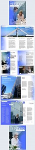 Engaging Business Magazine Template
