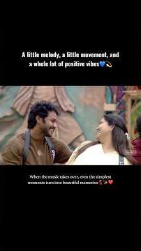 Graceful moves, effortless rhythm, and such a lovely vibe😍#bigbosstamil