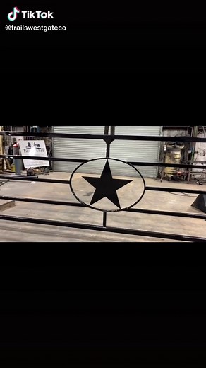 Simple ranch gate but make it custom! #ranchgates #weldingtiktok #fabrication #texascheck #customgate #weldingshop #entrancegate