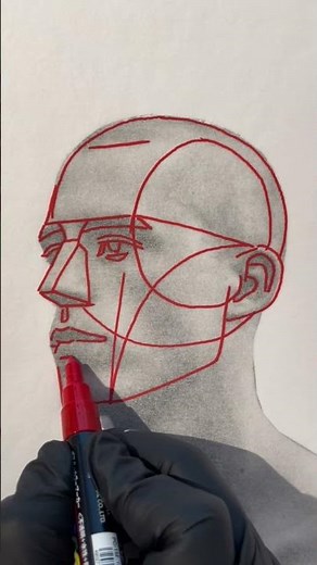 Draw the Head: Loomis Method