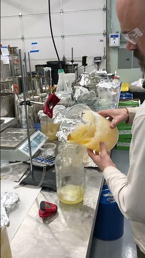 Lab extraction of 99.9% pure CBD from Oregon grown organic hemp w/ Martini pt. 2