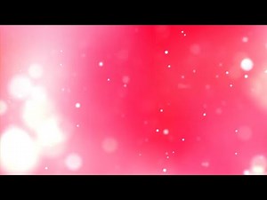 Fondo de video movimiento - rojo y blanco, círculos blancos