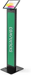 Compulocks Universal Tablet Magnetic Brandable Floor Stand Black
