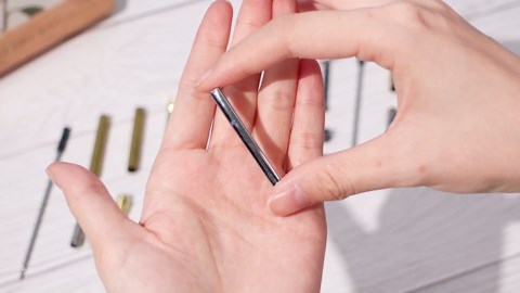 Colarr 30 Pcs Slimline Pen Kit Wood Turning Twist Pen Kit with Refill Lathe Turning Supplies for DIY Making Office Supplies Friend Gifts(Multicolor)