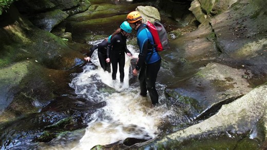 📣 Calling all thrill seeking families! Get ready to embark on an unforgettable adventure and create unforgettable memories together. 😀 Our gorge walking and scrambling experiences are led by friendly, highly skilled instructors 🪖that will help you navigate the boulders and water flows of this ravine. ⏰ Sessions start at 9.30 am and 1.30pm. Booking essential. ☎️ call our adventure team on 01423 755666 for availability this weekend. ℹ️ For more info visit https://www.howstean.co.uk/outdoor-acti