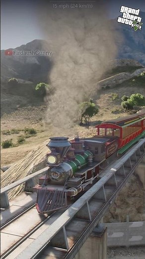 Insane Ride with Disney Railroad #grandtheftautov #gtav #gaming #gamingmoments