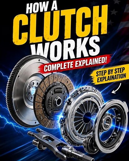 Clutch System Explained | How Manual Transmission Works #ClutchSystem #HowItWorks #car