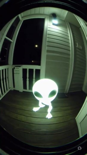 “My Doorbell Camera Recorded an Alien Stealing My Package 😳”