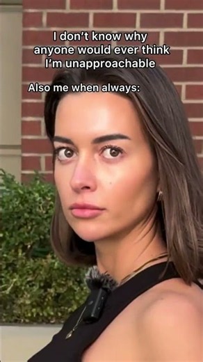 Why Does Everyone Think I’m Unapproachable? 😂 | Serious Face Problems