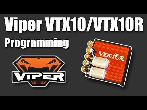 Viper R/C VTX10R/VTX10 Programming/Setup