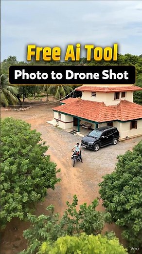 Transform Your Photos Into Cinematic Drone Videos Using AI
