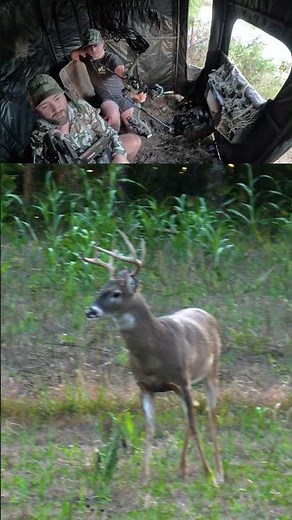 Rylan tags his first bow buck!