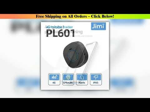 Jimi PL601 Personal 4G Mini GPS Tracker With Real-time Tracking Multiple Alarm Panic Button GPS