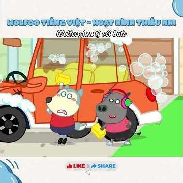 Wolfoo ghen tị với Bufo muốn bố chỉ yêu Wolfoo thôi 😔 #shorts #wolfootiengviet