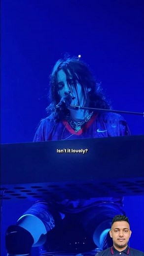 Billie Eilish Performing LOVELY LIVE 🔥❤️‍🔥 #billieeilish #concert