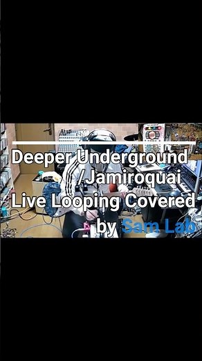 Deeper Underground - Jamiroquai | Live Looping with IDEA-FZX, SP-404SX and Voicelive3