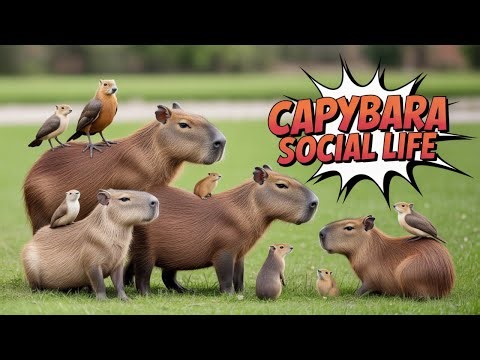 How Capybaras Became Nature’s Coolest Animal? Capybara Facts