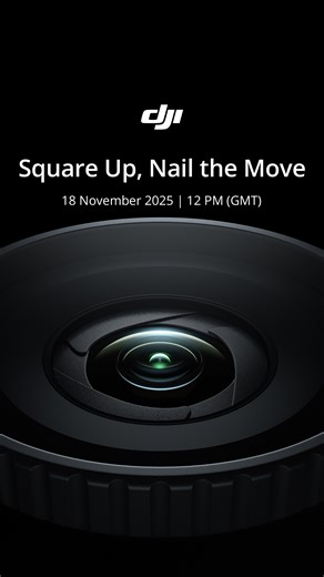 Square Up, Nail the Move 18 November 2025, 12 PM (GMT) Learn More: https://brnw.ch/21wXb47 | DJI