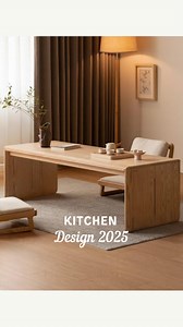 Efficient kitchen design goes far beyond how your cabinets look. In 2025, homeowners are focusing more on function-first layouts that combine smart storage solutions with natural materials like solid oak and ash. And surprisingly, one of the rising stars in this movement is the solid wood tea table — traditionally found in living rooms or tatami-style setups — now being reimagined as a flexible, stylish kitchen helper. 🍽️ Built-In Storage Is Out. Flexible Solid Wood Furniture Is In. Fixed cabin