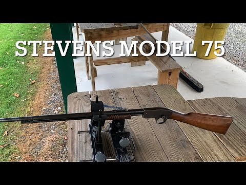 Stevens model 75 pump action 22 rifle like savage model 29