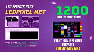 SHOP - Buy Pixel Led Effects Video Files - LedPixel NET - Pixel LED Effects Download - LedEdit Effects