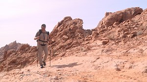 Make-A-Wish volunteers complete 26-mile Trailblaze Challenge hike at Valley of Fire