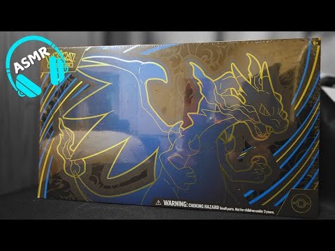 Charizard Ultra Premium Collection Opening (ASMR) - Cozy Pokemon Unboxing