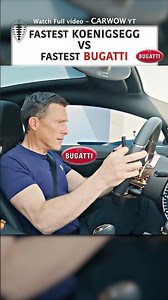 Fastest Koenigsegg vs Fastest Bugatti – DRAG RACE